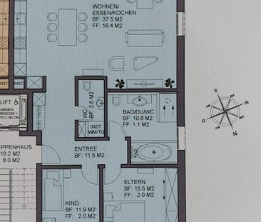 3.5 Zimmer, 94 m² - Photo 4