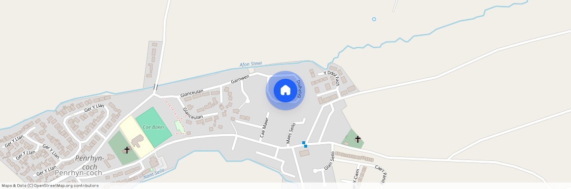 a Dol Helyg, Penrhyncoch, Aberystwyth