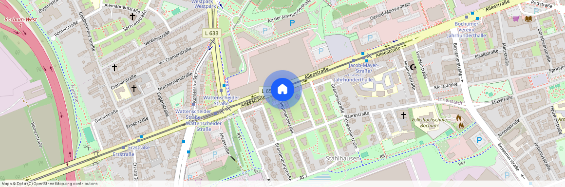 Alleestr. 155, 44793 Bochum - Bochum-Mitte