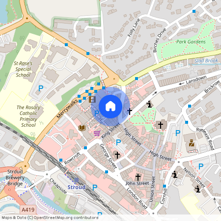 Bath Street, Stroud, Gloucestershire, GL5