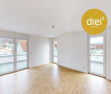 Ganz oben angekommen! Exklusive 3-Zimmer Penthousewohnung mit Dacht... - Photo 3