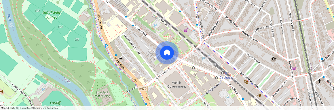 Colum Road, Cardiff, CF10