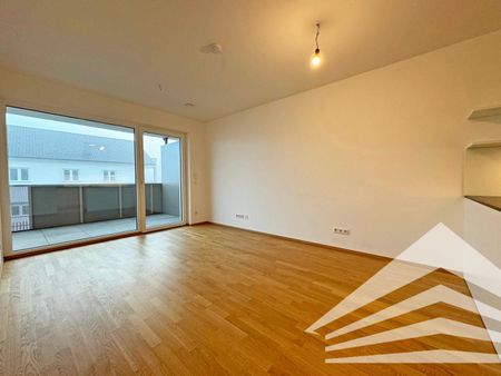 Hochwertige 2 Zimmer-Neubauwohnung mit großem Balkon und 2 TG-Stellplätze - Foto 4