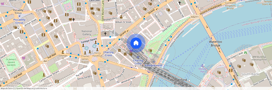 Apartment, Villiers Street, London, Greater London, Covent Garden, WC2N 6ND, Central London