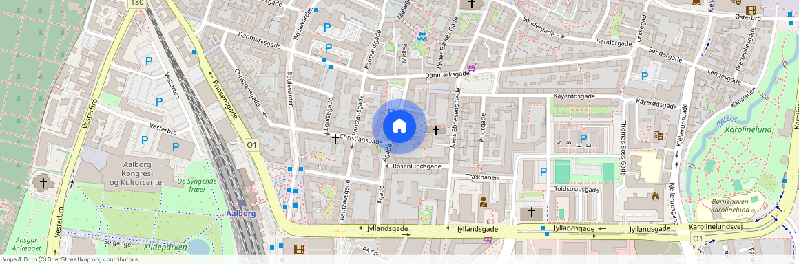 Ågades Passage 6A st., 9000 Aalborg