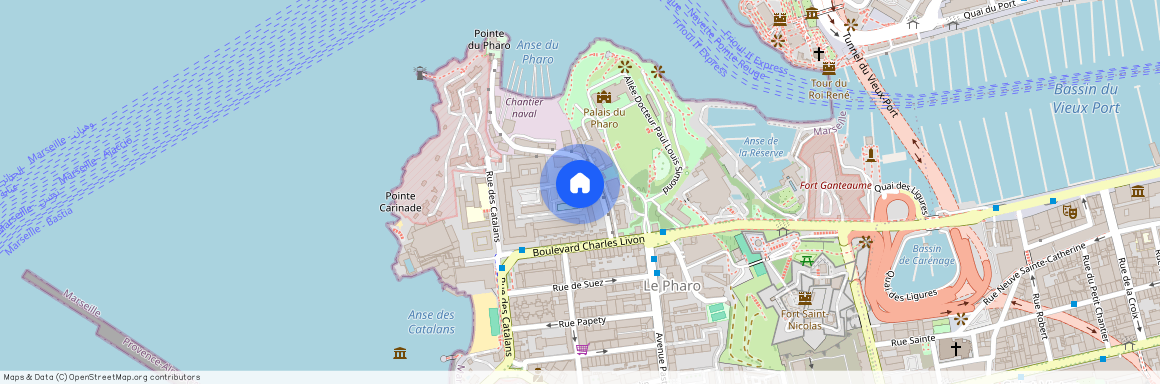 Le Pharo, Marseille 7Ème