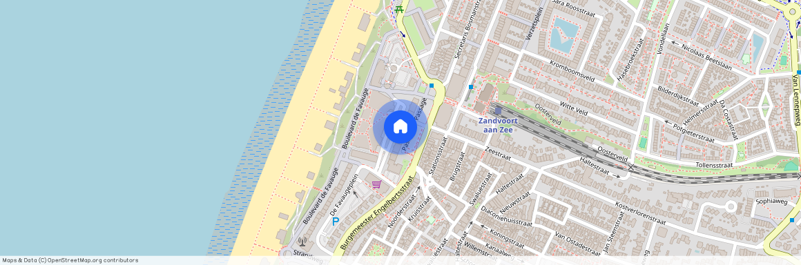 Burgemeester van Fenemaplein 14, Boulevard Midden, 2042TC, Zandvoort