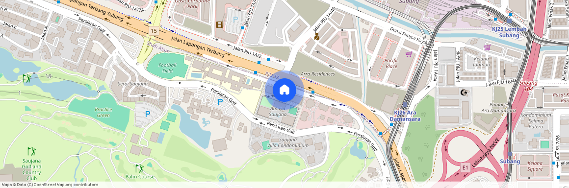 5, Jalan Lapangan Terbang Subang, Saujana, 40150 Shah Alam, Selangor, Malaysia