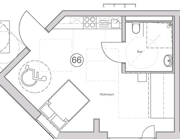 Wohnung / Nachmieter gesucht (Einzug ab November) - Photo 1