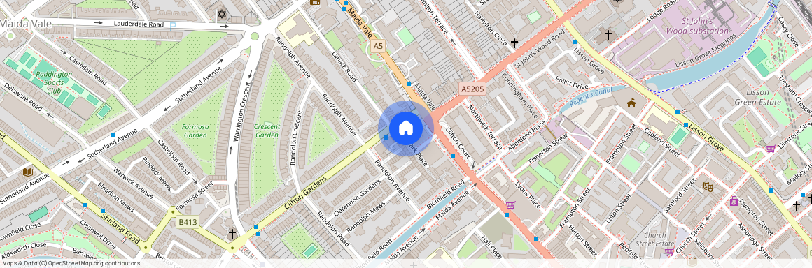 Lanark Place, W9 1BT, London
