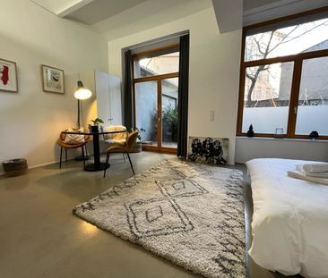 F-Hain: voll möbliertes LUXUS Apartment - 40 m² befristet für max. ... - Photo 4