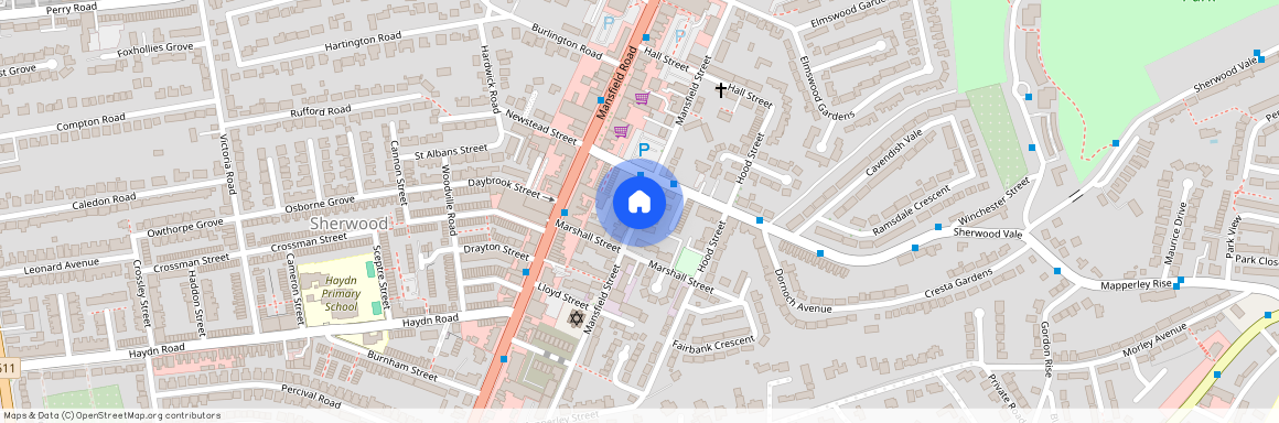 Mansfield Street, Sherwood, Nottingham, NG5 4AB