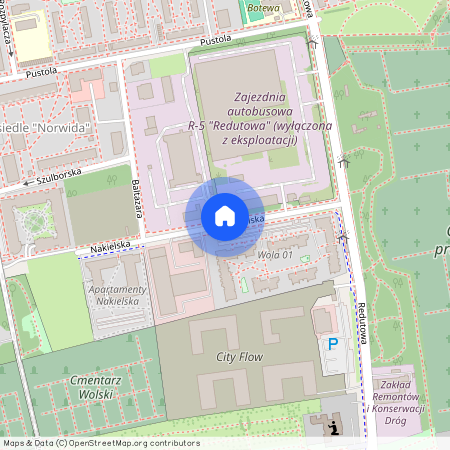 ul. Nakielska, Ulrychów, Wola, Warszawa, mazowieckie