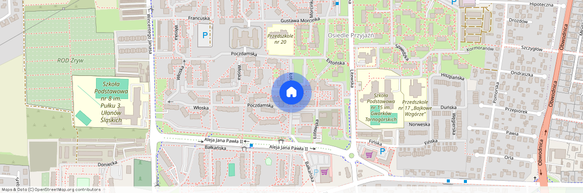 ul. Poczdamska, Tarnowskie Góry, tarnogórski, śląskie