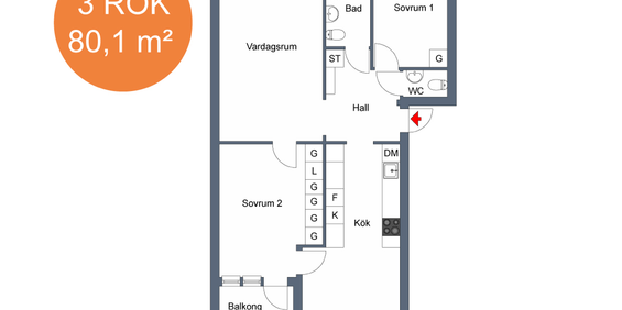 Rydsvägen, Linköping - Photo 3