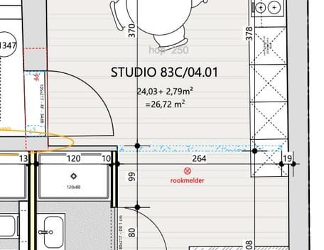 Studio te huur - Foto 1