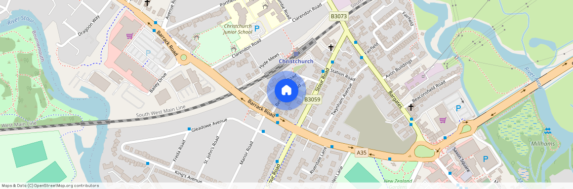 Belvedere Road, Christchurch BH23