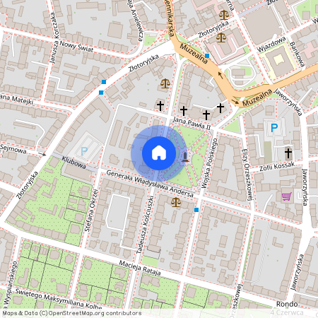 ul. Tadeusza Kościuszki, Legnica, dolnośląskie