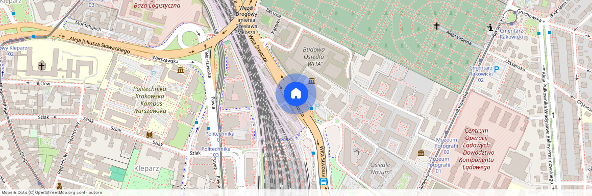 ul. Wita Stwosza, Przedmieście Warszawskie, Stare Miasto, Kraków, małopolskie