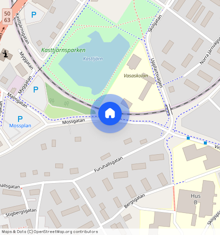 Mossgatan, Ludvika
