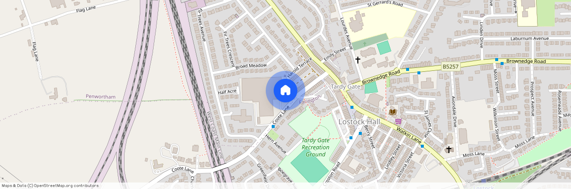 Coote Lane, Lostock Hall, Preston