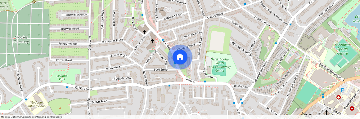 30 Coombe Place Crookes Sheffield S10 1FJ