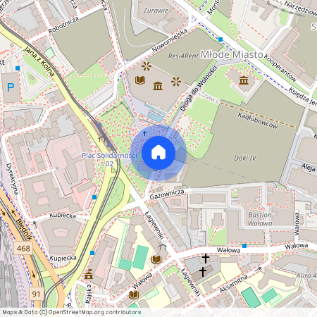 ul. Doki, Młyniska, Gdańsk, pomorskie