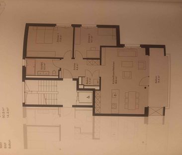 3.5 Zimmer, 87 m², 2. Stock - Foto 5