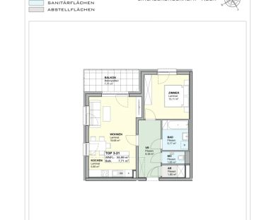 Charmante 2-Zimmer-Wohnung mit großem Balkon – perfekt zum Ankommen - Foto 4