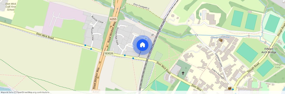 Somerville Road, Eton, Windsor, Berkshire, SL4