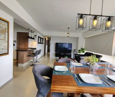 RENTA DEPARTAMENTO AMUEBLADO CON AMPLIA TERRAZA EN HABITAREA TOWERS... - Foto 5