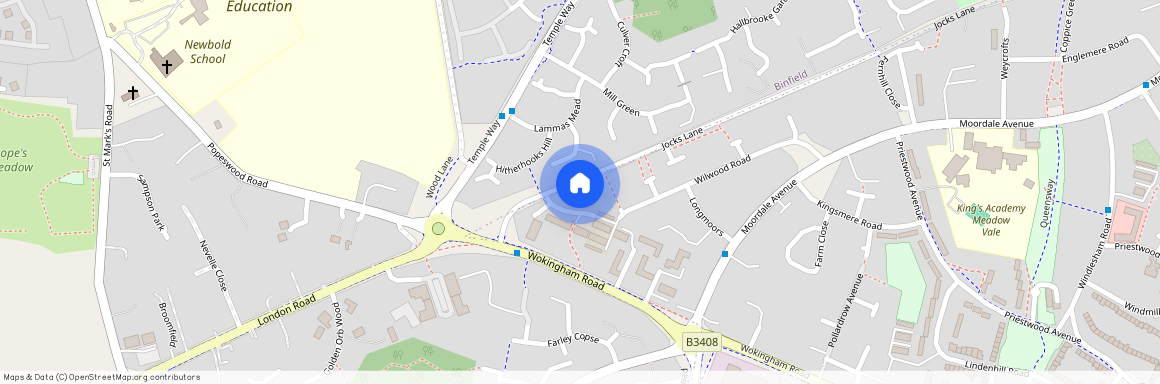 Hitherhooks Hill, Binfield, Bracknell, RG42