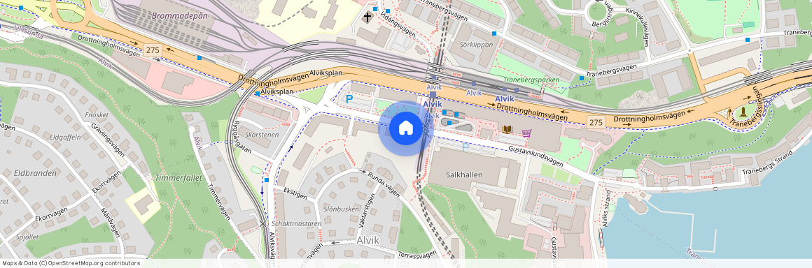 Gustavslundsvägen, Bromma