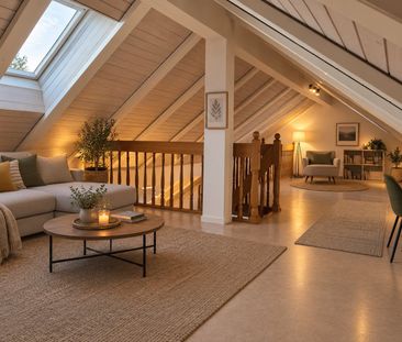 Wohnen mit Charme, zentral gelegen mit Galerie und viel Platz - Foto 5