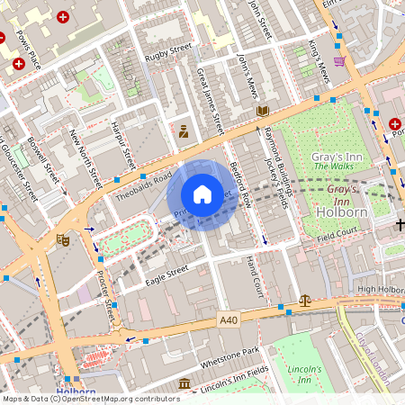 Princeton Street, Bloomsbury, London, WC1R