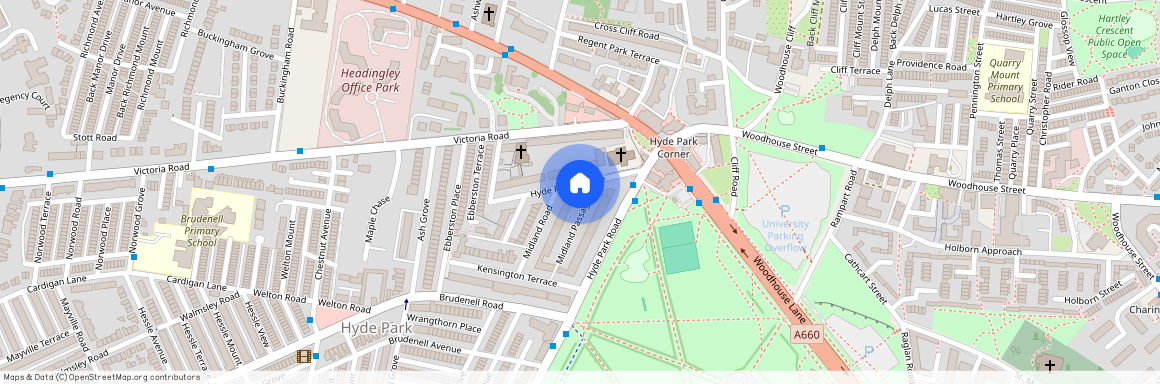 Top Flat, 5 Hyde Park Terrace, LS6 1BJ