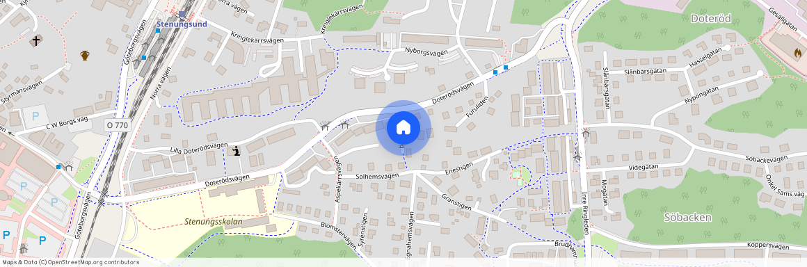 Raskens väg, Stenundsund