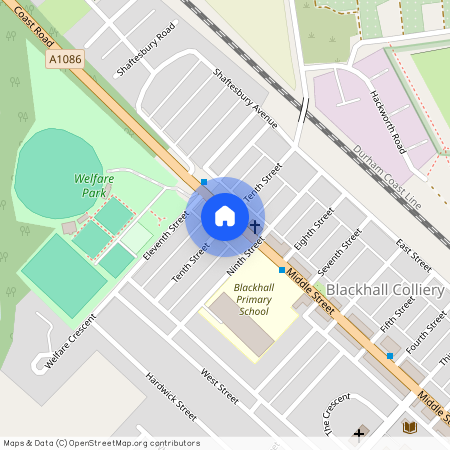 Tenth Street, Blackhall Colliery, Hartlepool, County Durham, TS27