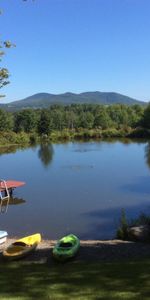 Chalet à louer Estrie situé sur domaine privé (lac,kayak,bicycle,nature sauvage,etc.) Près Owl's Head, Jay Peak et lac Memphrémagog - Photo 4