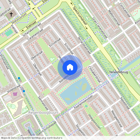 Koraalstraat 21, Regenboogbuurt Noord en Oost, 1339CG, Almere
