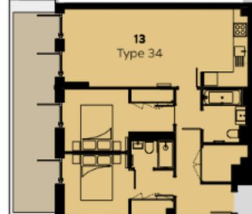 2 bedroom flat to rent - Photo 3