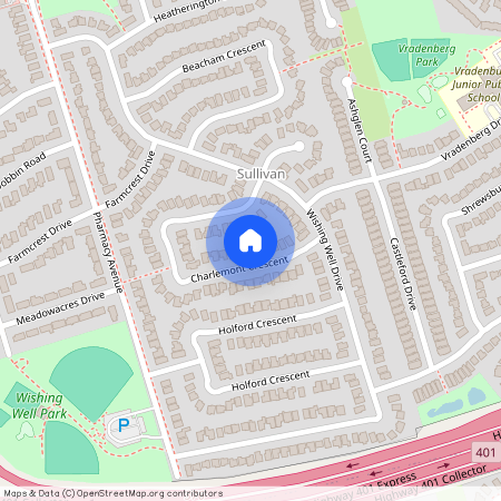 15 Charlemont Crescent Unit# Upper Level, Toronto