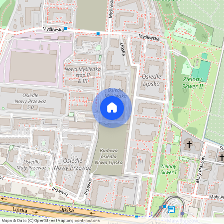 ul. Myśliwska, Płaszów, Podgórze, Kraków, małopolskie