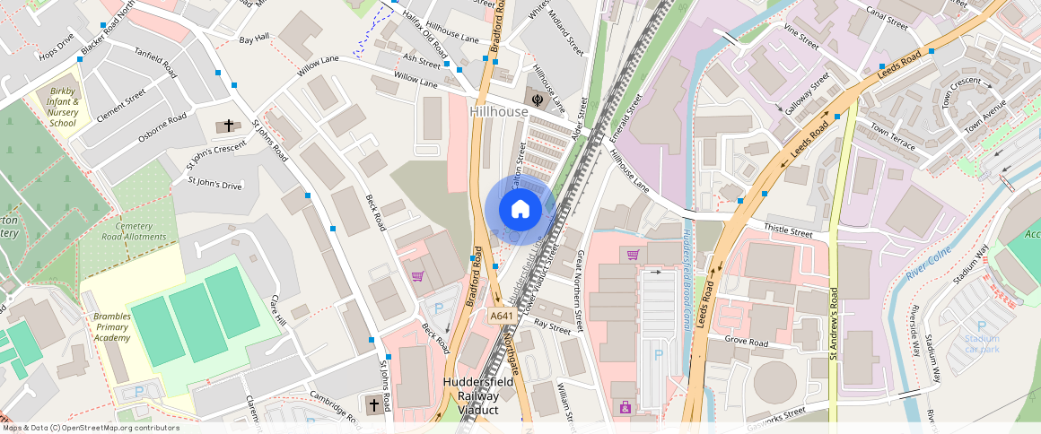 Hebble Street, Huddersfield, HD1