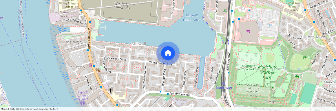 Wheat Sheaf Close, Canary Wharf, London, E14