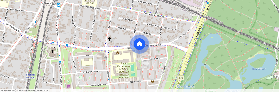 ul. Czechosłowacka, Dębiec, Wilda, Poznań, wielkopolskie