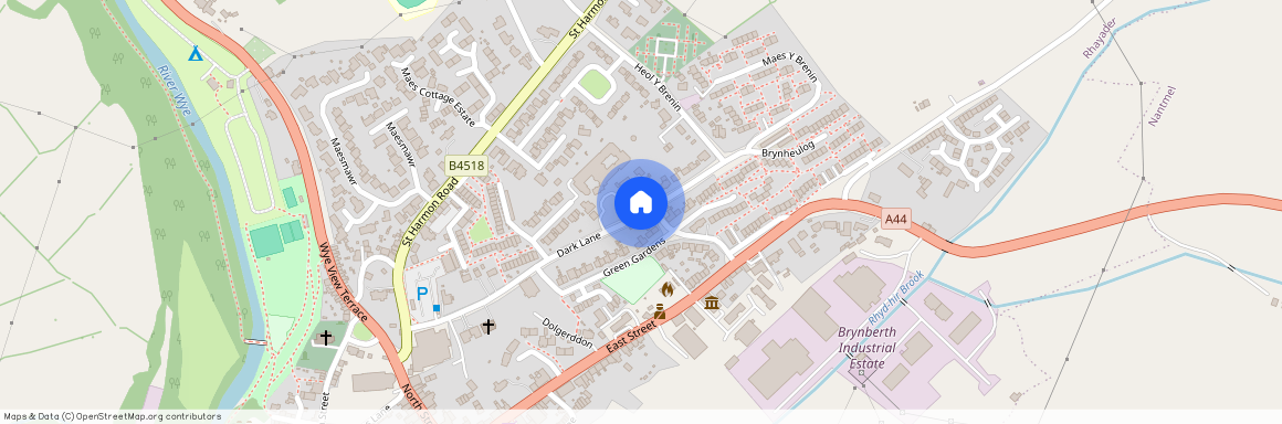 Dark Lane, Rhayader, Powys