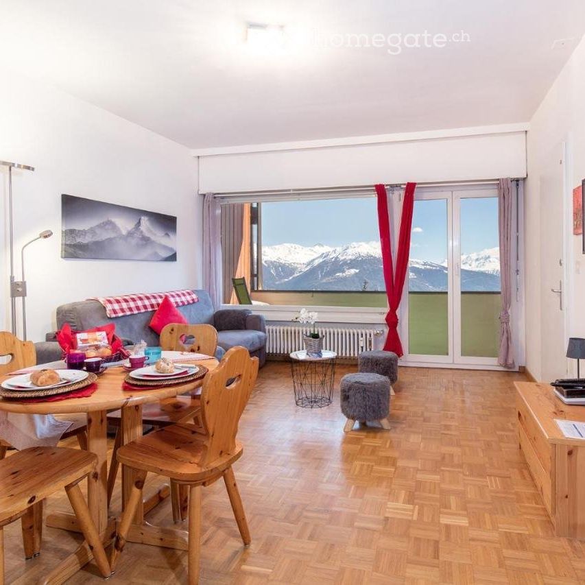 APPARTEMENT VUE IMPRENABLE SEMAINE OU SAISON CENTRE CRANS - Photo 1