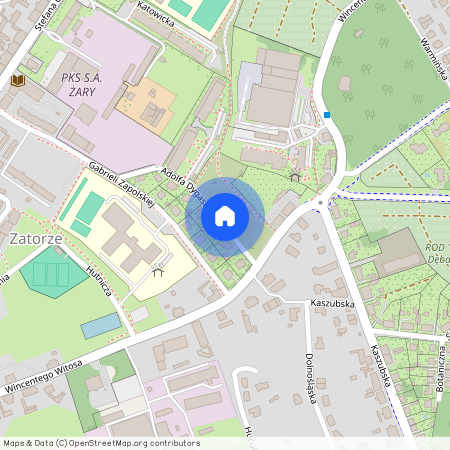 ul. Adolfa Dygasińskiego, Żary, żarski, lubuskie