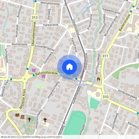 4106, Therwil, Bahnhofstrasse, 17